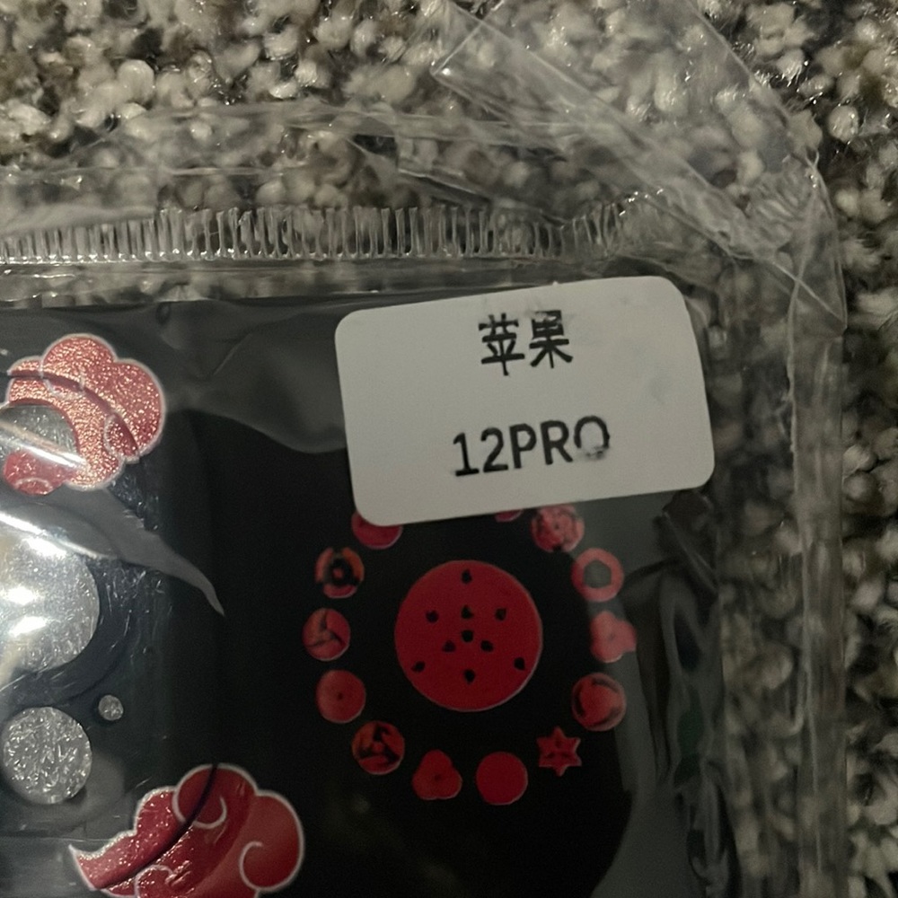 NWT Naruto Anime Phone Case IPhone 12 Pro Itachi Uchiha Cartoon Animated - Picture 3 of 3